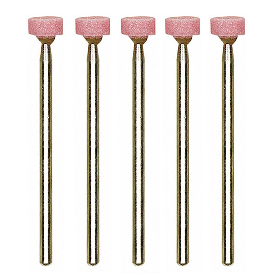 Proxxon 28776 aluminum-oxide mounted points, wheel shape, pack of 5 for rotary tools
