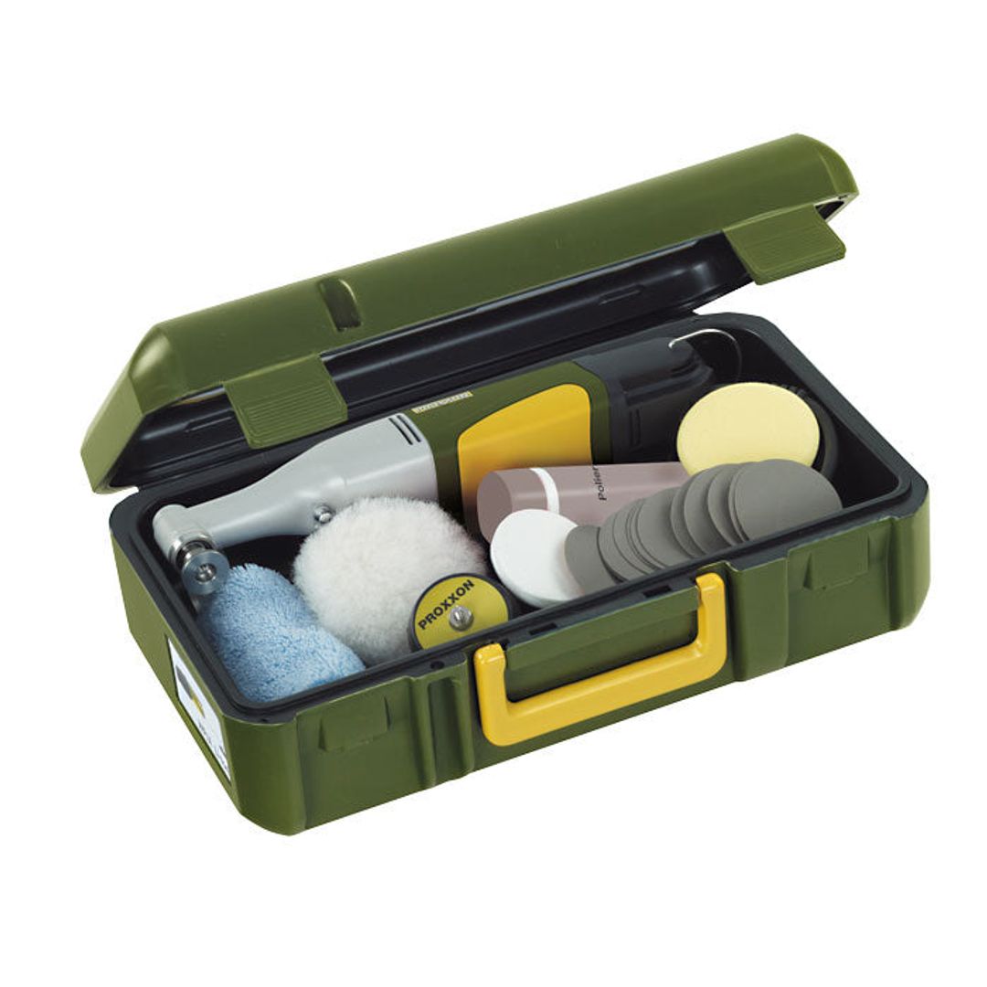 Proxxon WP/E angle polisher, SKU 38660, additional product photo of the polishing tool.