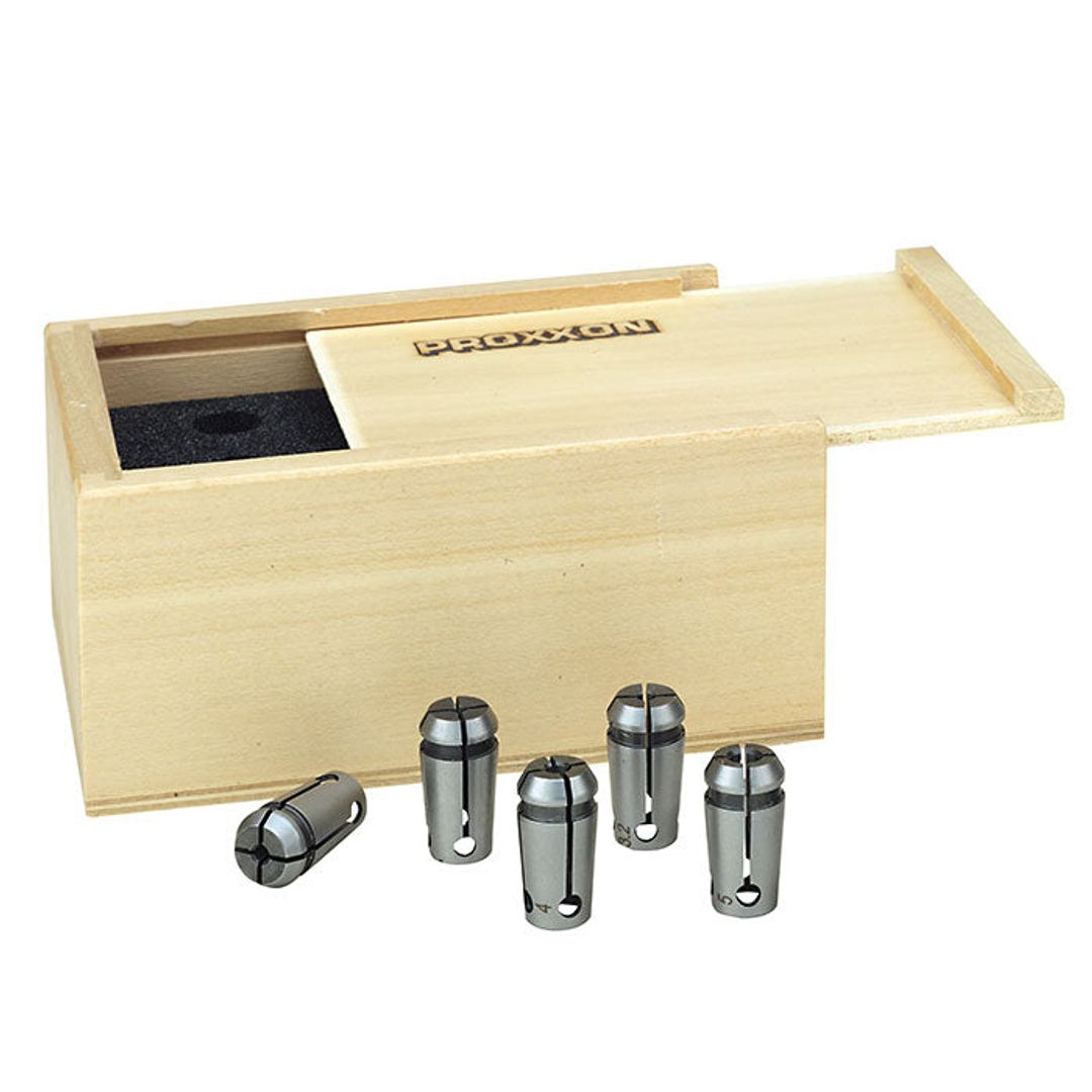 Proxxon 24144 collet set for the FF 230 micro milling machine