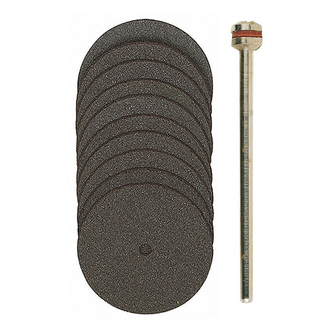 Proxxon 28810 cut-off wheels, 7/8 inch diameter, pack of 10 for rotary tools