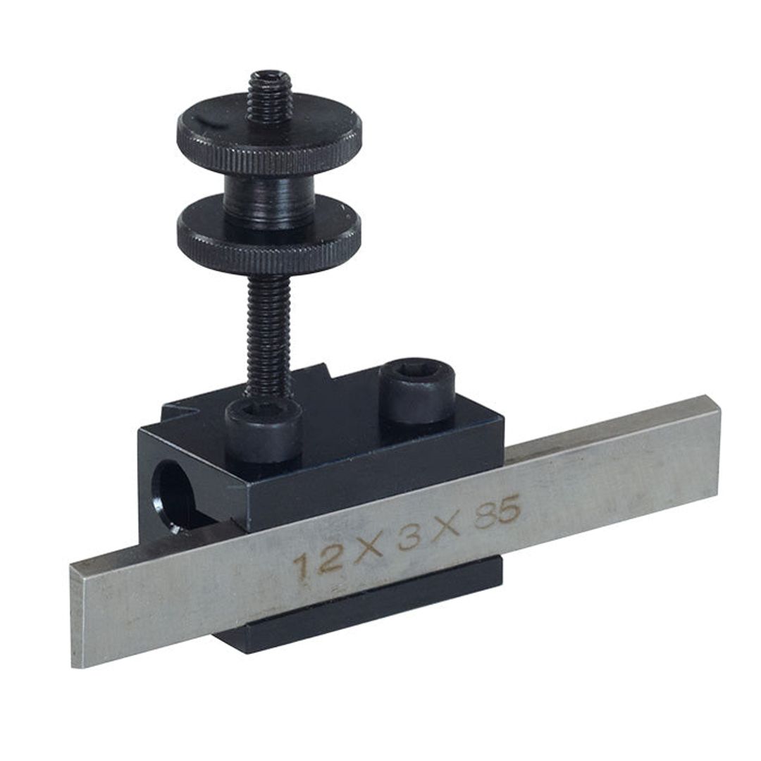Proxxon replacement cutter blade, 12 x 3 x 85mm, SKU 24554, for the micro lathe tool holder.