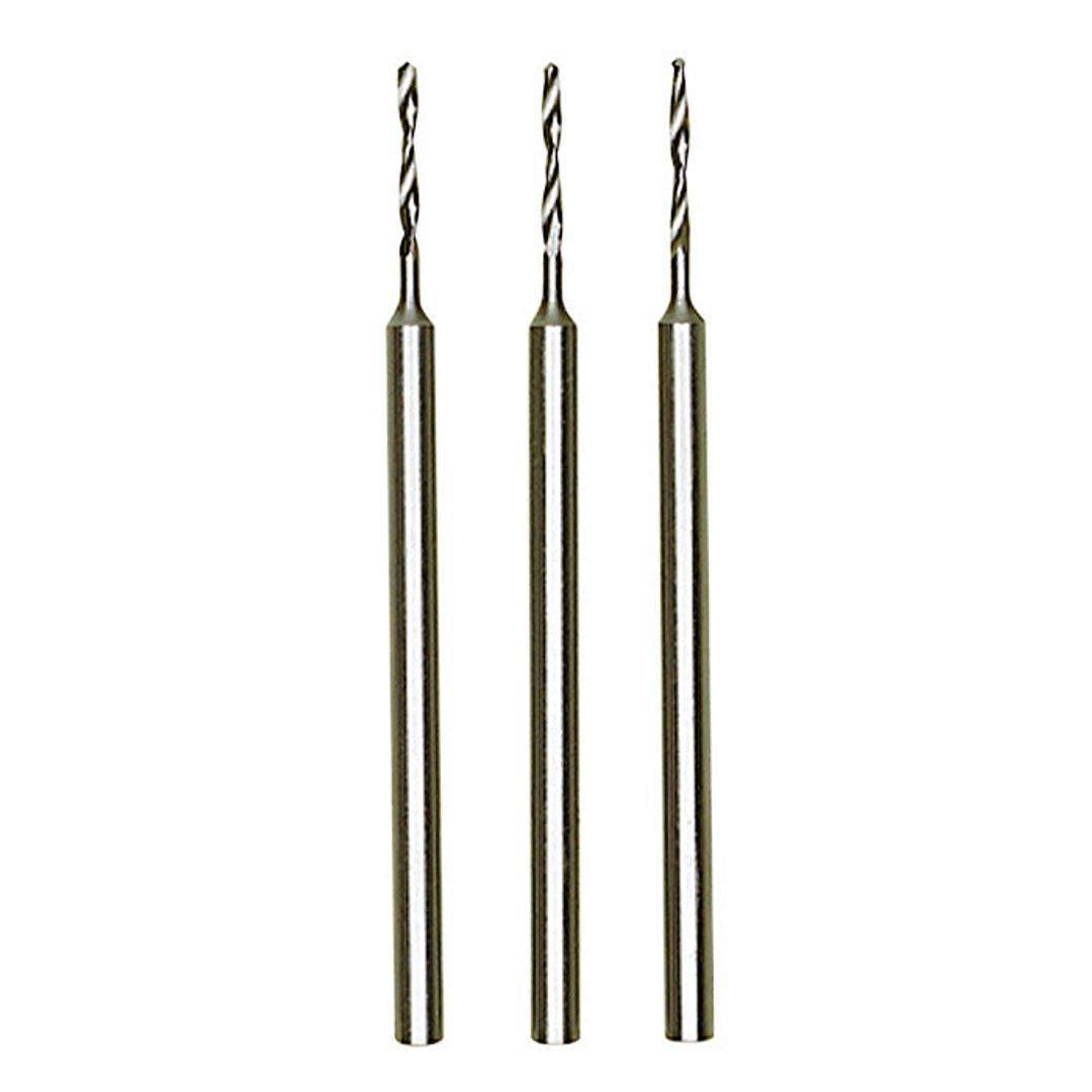Proxxon 28854 tungsten vanadium micro twist drills, 1/32 inch (1.0mm), pack of 3