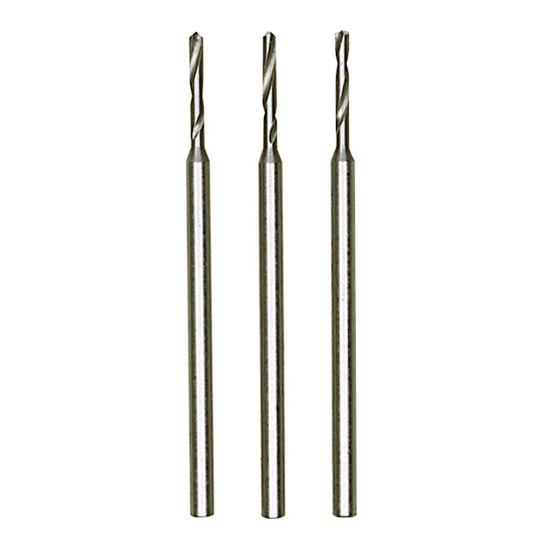 Proxxon 28856 tungsten vanadium micro twist drills, 3/64 inch (1.2mm), pack of 3