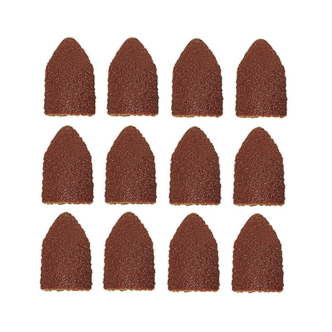 Proxxon 28989 replacement sanding caps, 10 total, 5 each in 80 and 150 grit