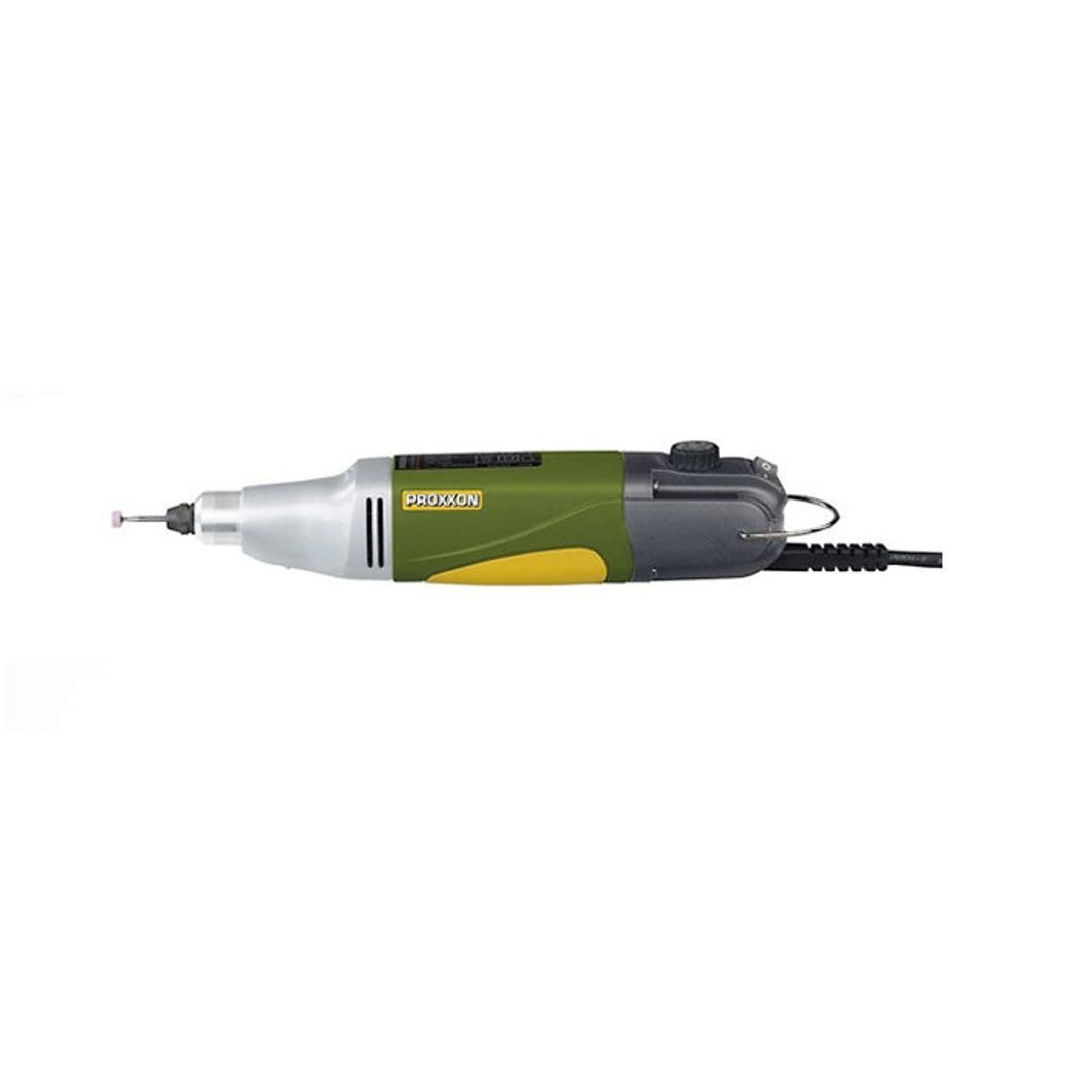 Proxxon IBS/E professional rotary tool, SKU 38481, a heavy-duty rotary tool for grinding and polishing.