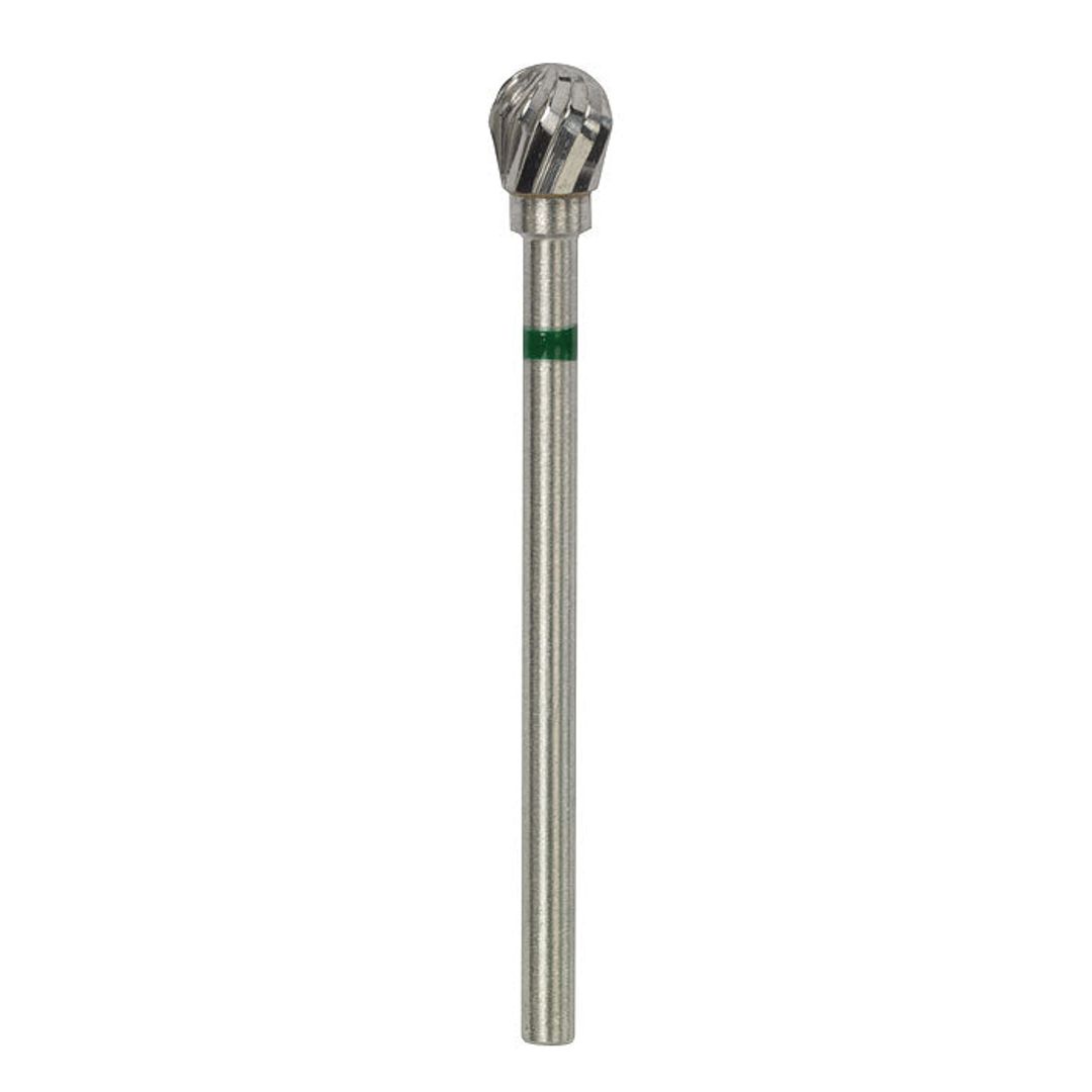 Proxxon tungsten carbide milling cutter, sphere shape, Ø 13/64 inch, SKU 28760, for detail milling.