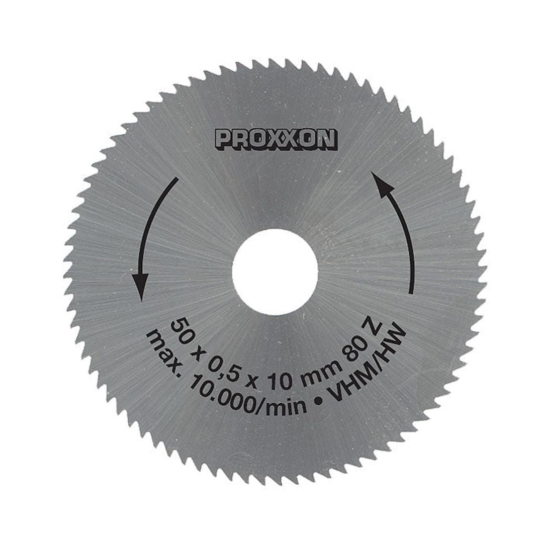 Proxxon 28011 tungsten carbide saw blade, 2 inch diameter for precision bench saws