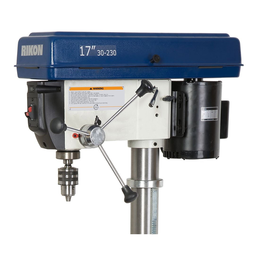RIKON 30-230 17" floor model drill press