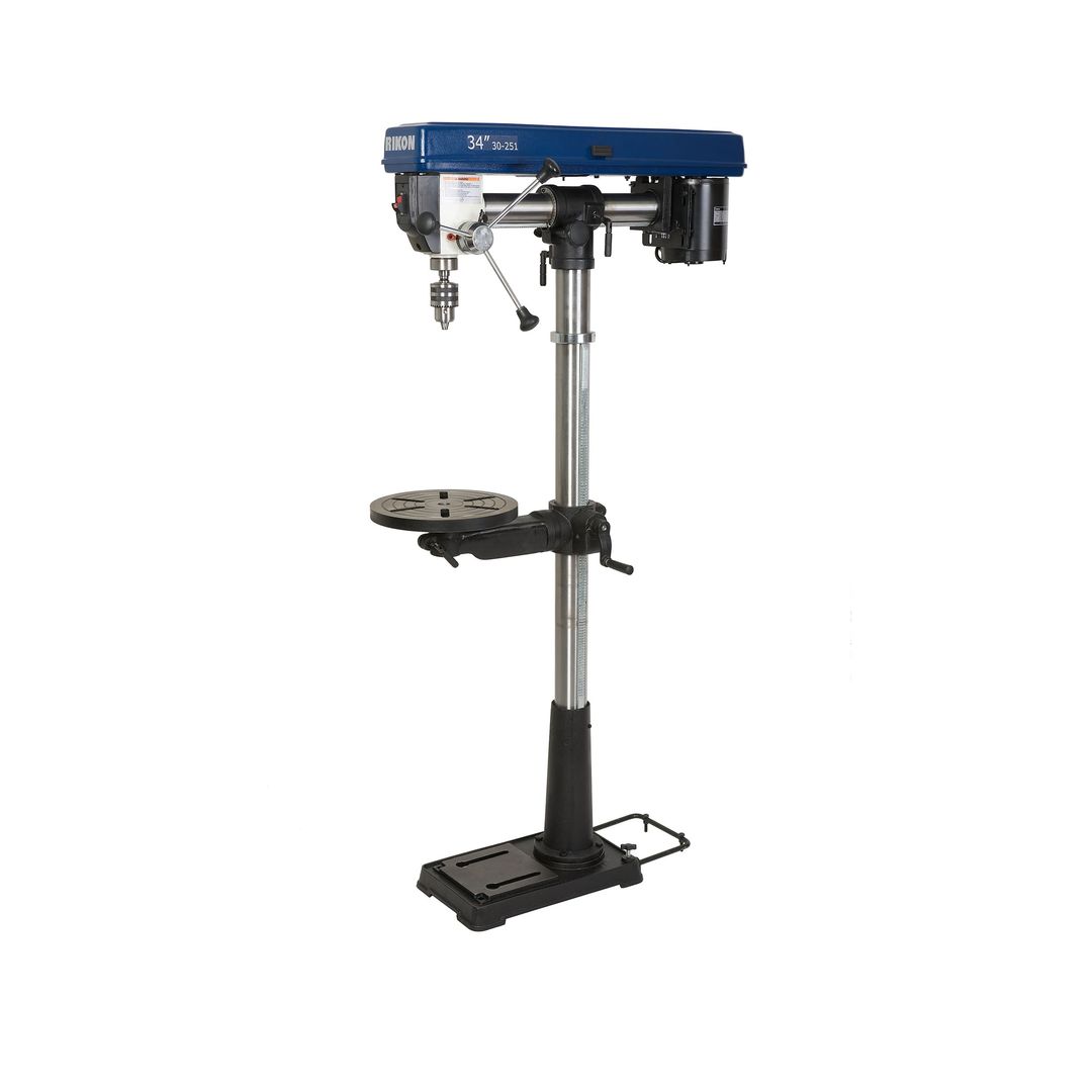 RIKON 30-251 34" floor model radial drill press