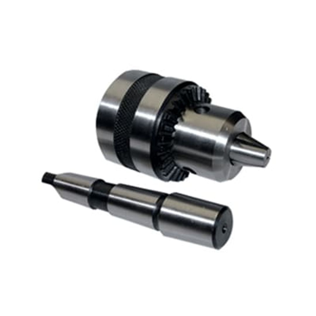 RIKON 30-991 drill chuck and arbor with MT2 taper