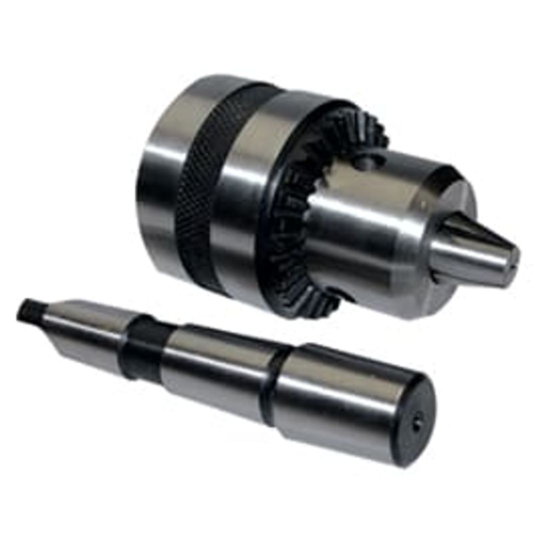 RIKON 30-991 drill chuck and arbor with MT2 taper
