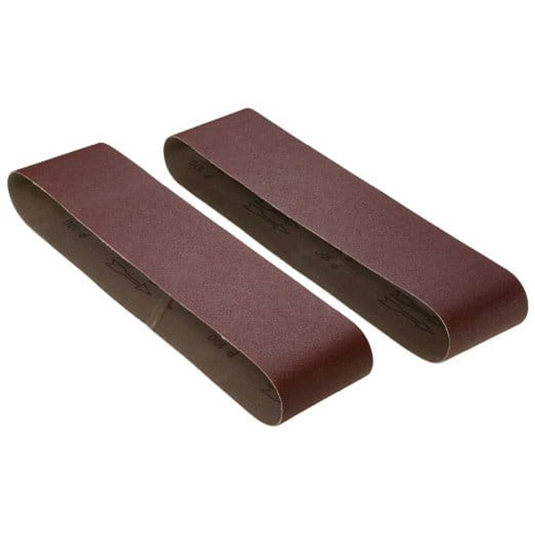RIKON 50-4180 4" x 36" sanding belt 180 grit, pack of 2