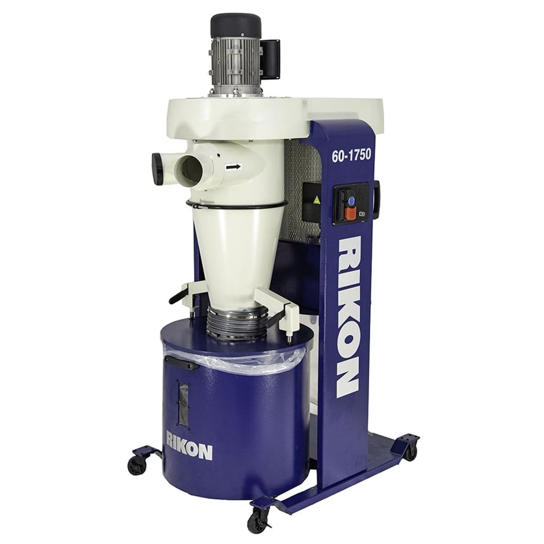 RIKON 60-1750 1.75 HP cyclone dust collector 1295 CFM