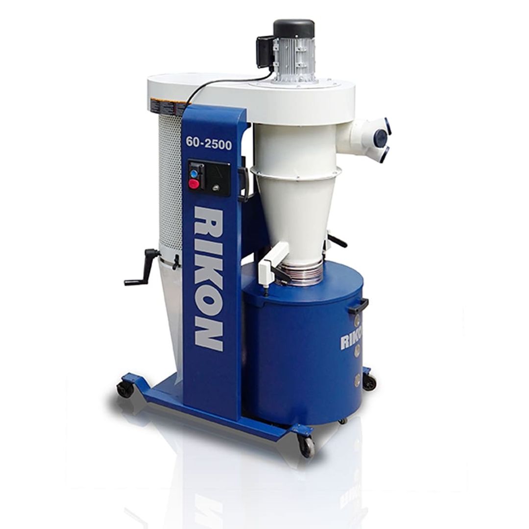 RIKON 60-2500 2.5 HP cyclone dust collector 1765 CFM