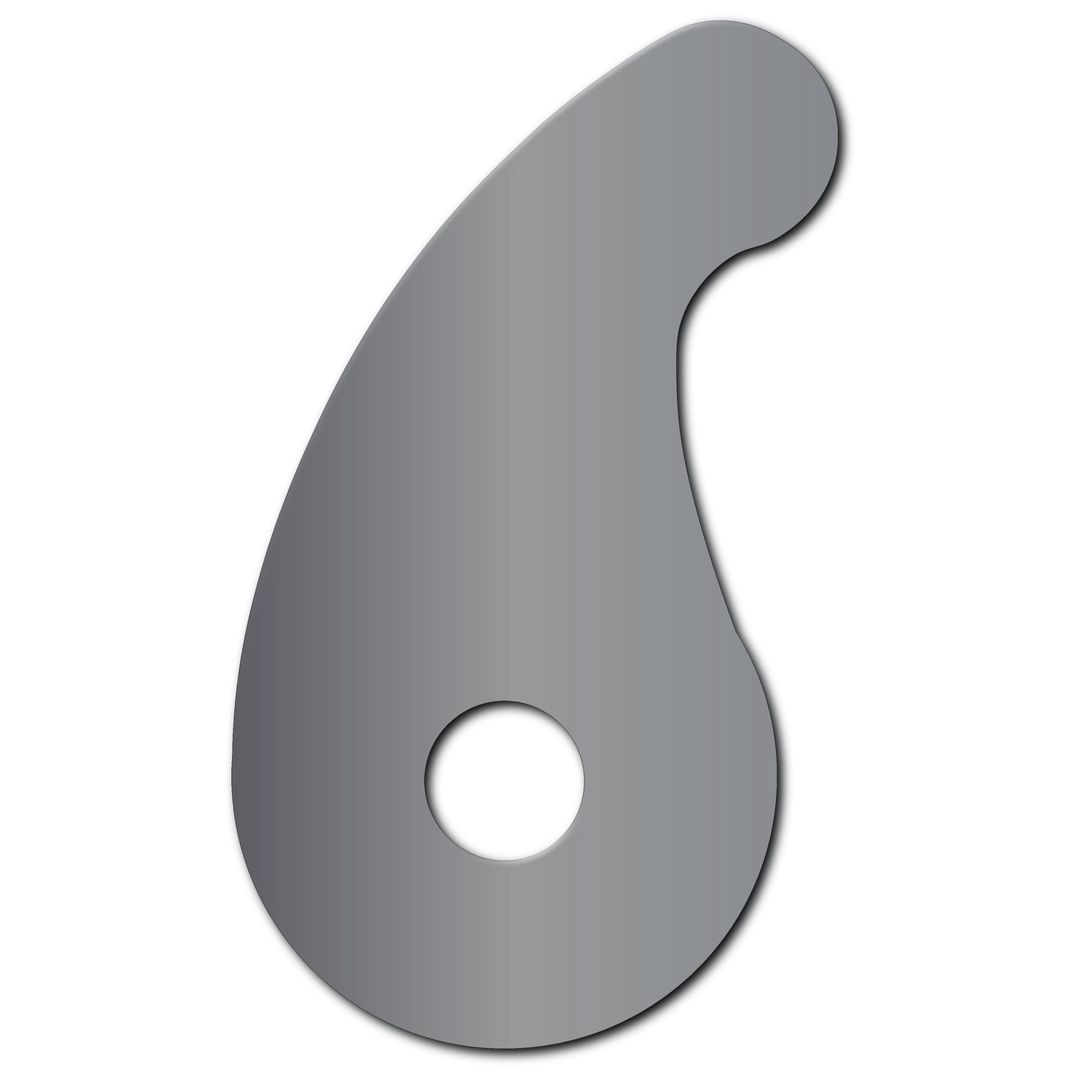 RIKON 70-818 lathe paisley right carbide insert cutter for 70-800, 5mm