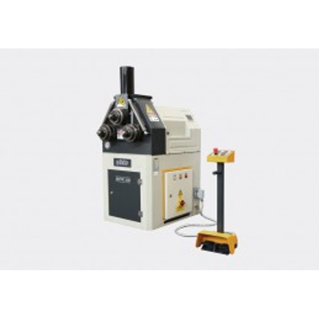 Sahinler HPK 50 hydraulic 3-roll pyramid pipe and section bending machine
