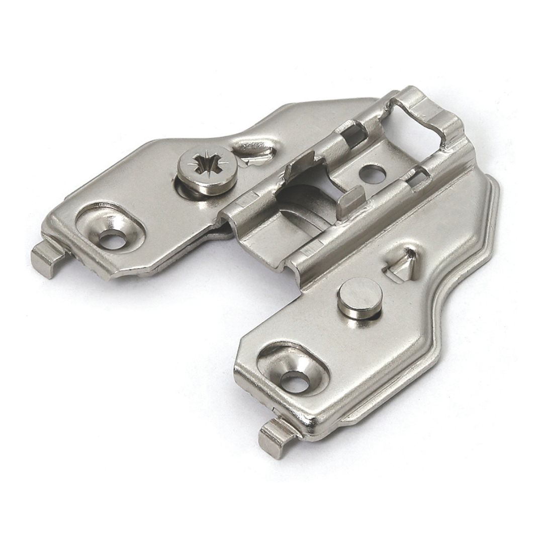 Tooltech TEFFCM0 / TEFFCM3 EZ Snap face frame steel mounting plate with cam adjustment.