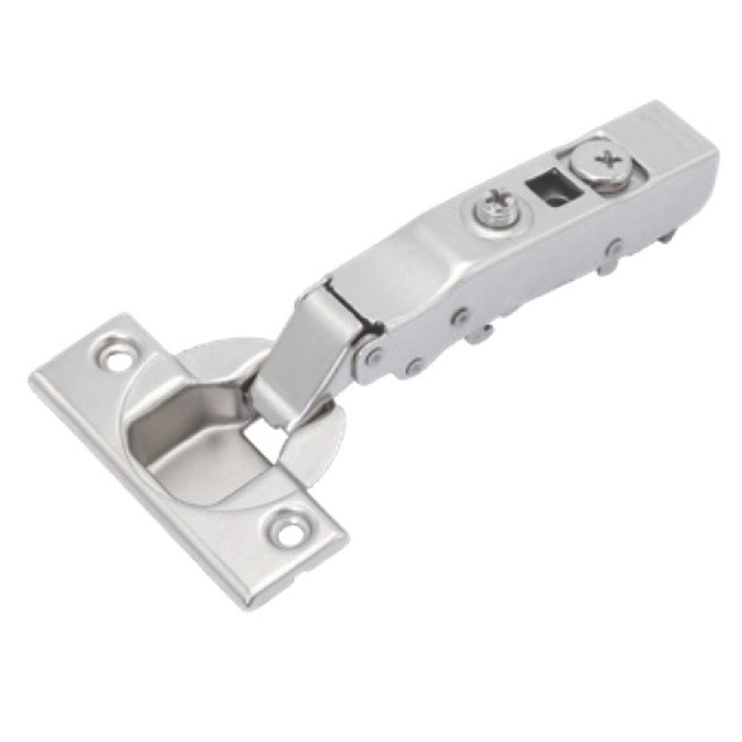 Tooltech TESF105 EZ Snap soft-close 105-degree full overlay cam hinge, no dowel.