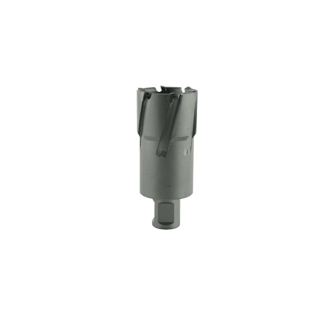 Unibor TCT Weldon-Shank Annular Cutter — carbide-tipped annular core cutter with Weldon shank and pilot pin