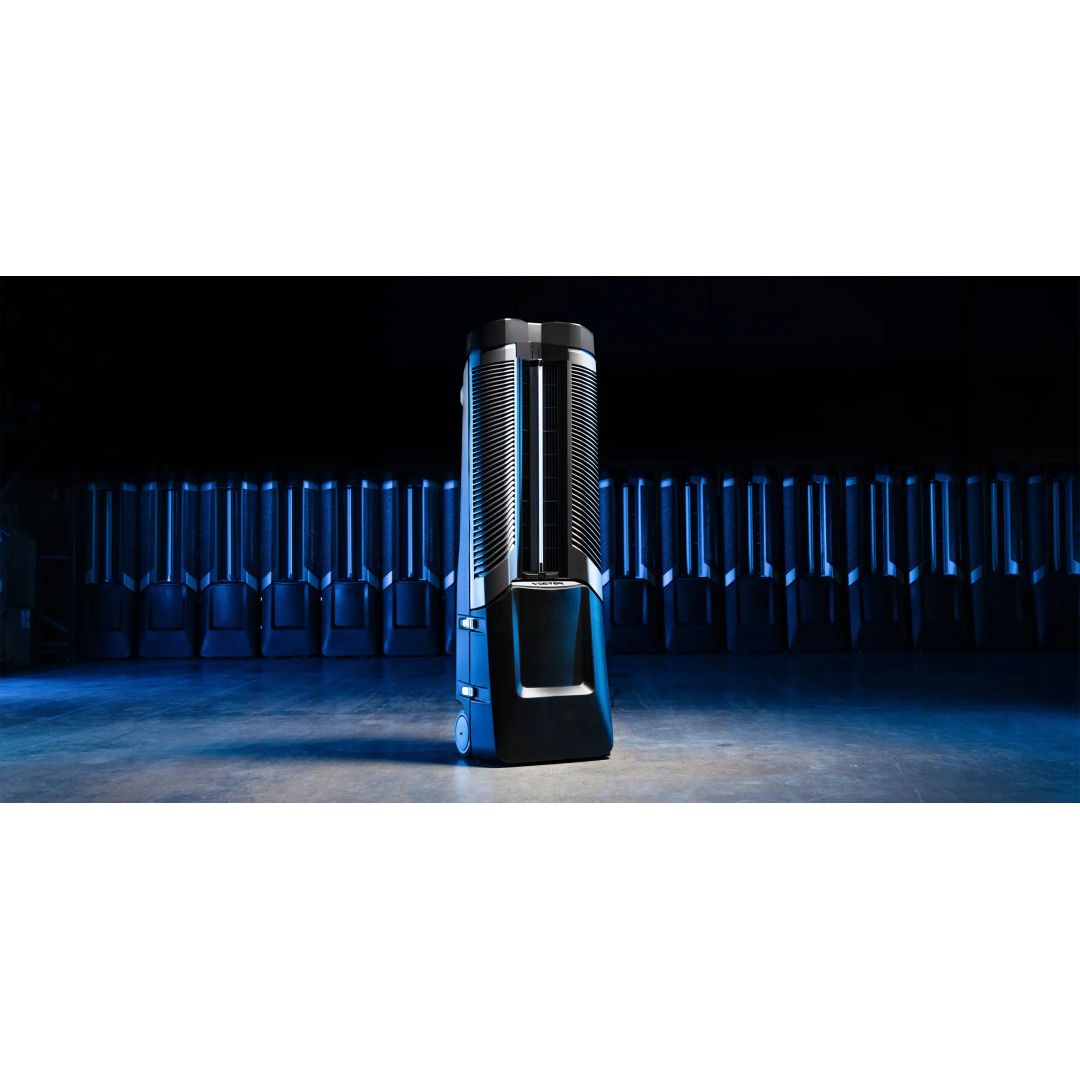 Vector VM-BB-06 portable evaporative cooling fan, front hero view